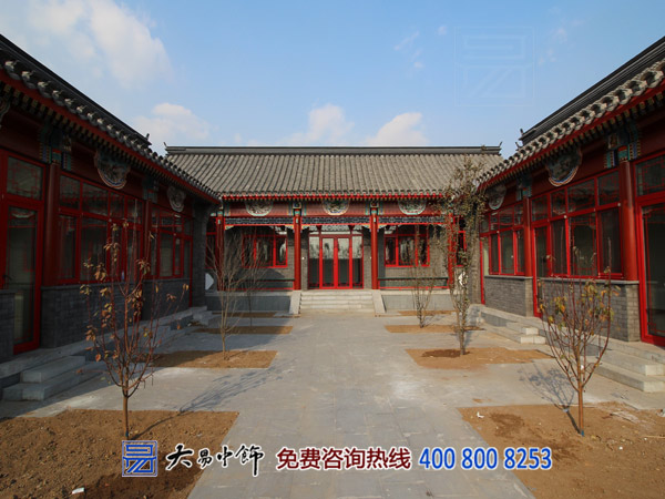 北京大興中式四合院設計 傳統住宿映照在現代生活之中