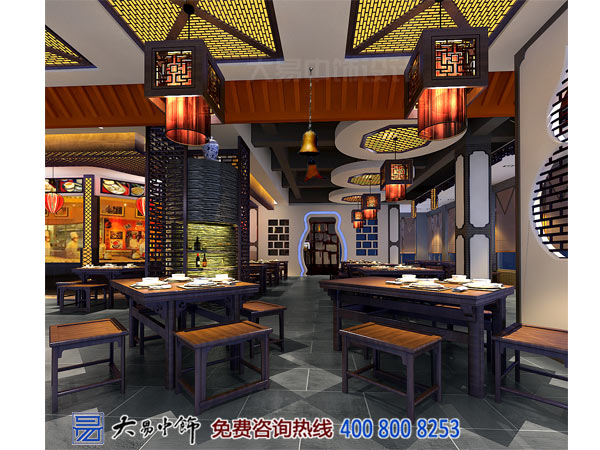 青海西寧中式酒樓設(shè)計(jì) 造禪意典雅就餐空間