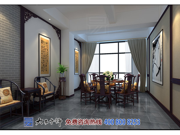 青海西寧中式酒樓設(shè)計(jì) 造禪意典雅就餐空間