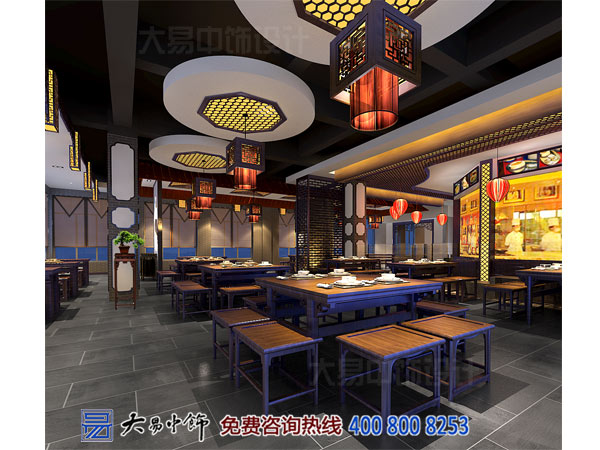 青海西寧中式酒樓設(shè)計(jì) 造禪意典雅就餐空間