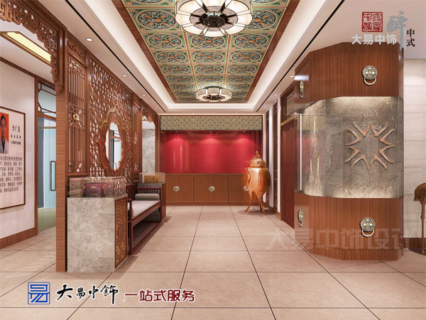 國醫館知藥堂裝修設計 渲染的傳統中醫文化